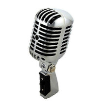 Professional Wired Vintage Classic Microphone Dynamic Moving Coil Mike Deluxe Metal Vocal Old Style-Good