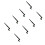 Adjustable Angles Refraction Nozzle-180 degree with plug 1