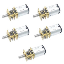 5PCS GA12-N20 MiNI Metal Gear Motor DC 3V Gear Wheel Gear Motors 15RPM