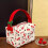 Geräumiger Kosmetik-Organizer aus-Red Cherry Handheld 6