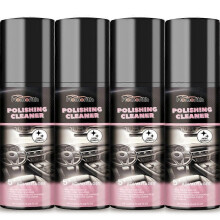 (4pcs) Polishing Cleaner For Car Interior Detailing Rubber Leather Automotive Interior Polishing Agent Detailer And Cleaner Renew