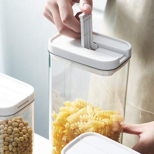 Clear Plastic Sealed Food Container for Snacks Dry-   C 2