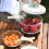 Foldable Handle Drainer Multifunctional Fruit Vegetable-Pink 6