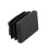 60 Pcs Plastic Rectangular End Cap 30mm X 20mm Threaded Pipe Tube Insert Rubber Feet 9