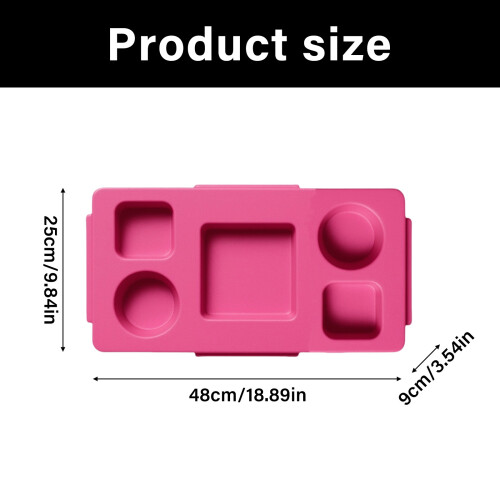 Cup Holder Storage Tray Top For Silicones Beach Bag-green 2