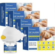 (4pcs) 45ml Cat Calming Diffuser Cat Emotion Diffuser Long Lasting Pheromone Plug-in Relaxants Cat Calm Relaxing Reduce Fighting