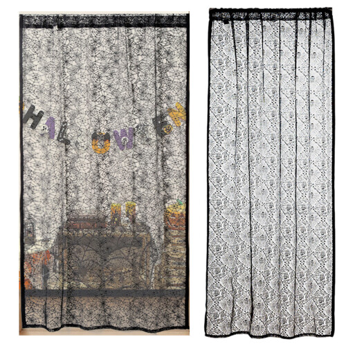 Frightening House Entrance Drape With-Spider web 100 220cm 2