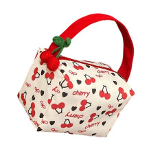 Shockproof Bubble Foam Makeup Organizer-Red Cherry Handheld