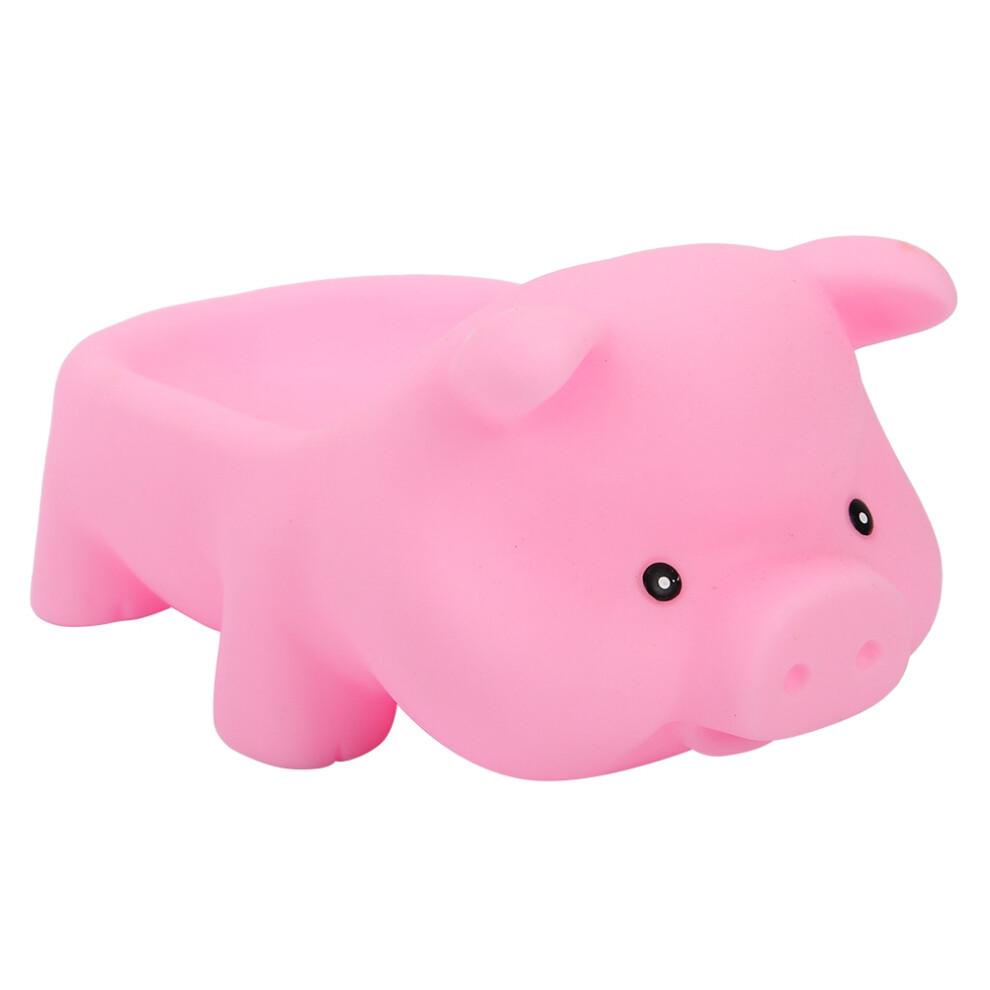 4 Pig Bath Toys Squeaky Set