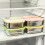 Stainless  Food Storage Container With Leak proof Lid -Beige 1 6