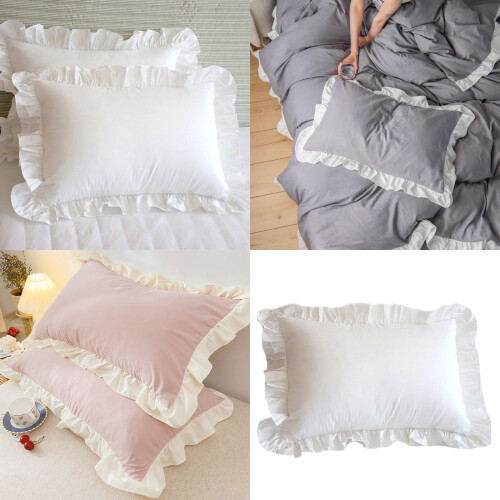 Practical Bed Cover Pilling Proof Polyester-48 74cm one White 2