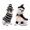 Figurines de chien d'Halloween Statue de chien en-Sorcière 2
