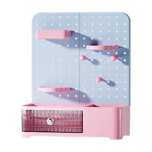 Armoire de collecte ABS empilable, tiroirs à-Poudre bleu glacier