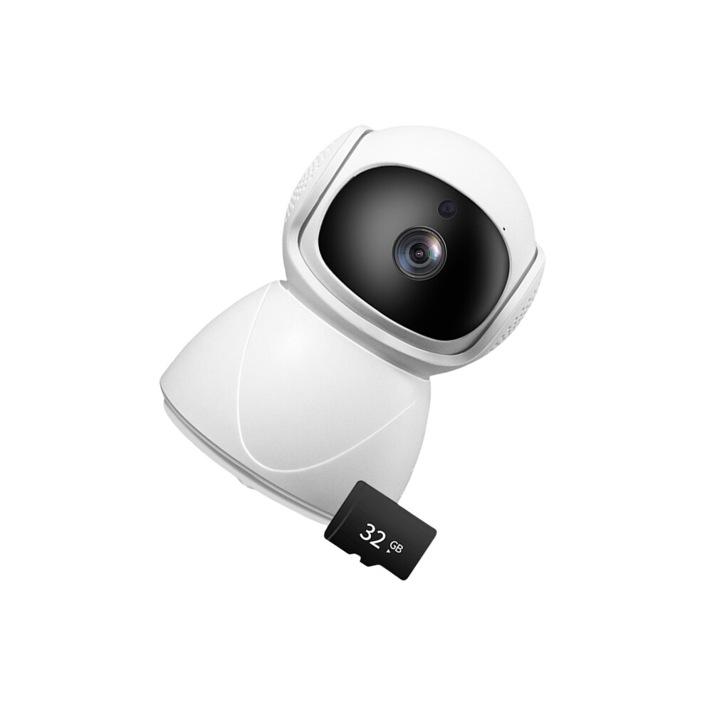 Wireless Indoor Camera Panoramic Viewing Night Sight- 2 7709000615049