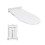 Portable Foldable Ironing Board Wall-Silver painted gray 4