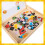 Tableau éducatif magnétique double face, 108 pièces 12