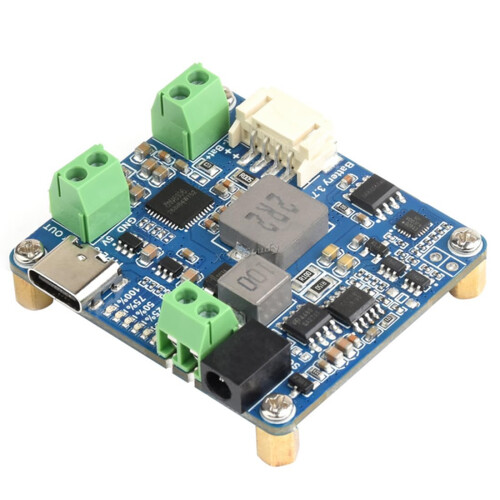 Solar Power Manager Module 5V 3A Board with TypeC Input, Stable Output,  Efficiency for 6V24V Solar Panel 1