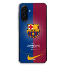 Telefoonhoes - MANIACASE - Samsung Galaxy A37 - Silicone TPU - Barcelona FC Motief - Zwart