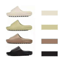 (36-37, Brown) Unisex Pillow Slides Sandals Anti-slip Ultra-soft Slippers Home Cloud Shoes-Good