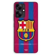 Funda para Xiaomi Redmi 13C 5g con logo del FC Barcelona de Maniacase