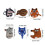 Artisanal Crafted Felt Coaster With Cute Animal Designs-4 4