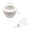 Marmeren vijzel en stamper - Rond, ongepolijst interieur 4