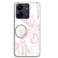 Funda para Xiaomi Redmi 13C 4G textura corazón atrapa sueños Maniacase