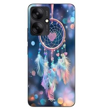 Funda para Xiaomi Redmi 13C 5G Atrapa sueños colorido rosa y azul Maniacase