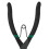 9 Inch Angle Tip Lock Ring Pliers for Transmission, Special Circlip Plier 5