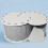 Half Enclosed Cats Bed Detachable Scratch Resistant Indoor-Gray 7