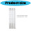 Sheer White Polyester Window Curtains for-100 200cm Stick style 3