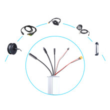 4X Sinus-Controller für Bürstenlose Motoren, 48 V, 500 W, 18 A, für Bafang-Protokollinstrument
