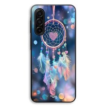Funda para Samsung Galaxy A57 atrapa sueños colorido rosa y azul Maniacase