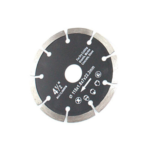 3pcs 115mm Segmented Diamond Blade for Concrete Granite Masonry Cutting