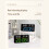 Multifunctional Digital Wall Clock Clear-Black shell white li 7