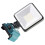 Adjustable Floodlight USB Type-C Rechargeable LED Work Light Outdoor Emergency Lamp 4in for 4