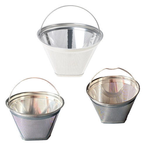 Professional Coffee Filter Cone 304 Stainless Steel Fine Mesh-S 1