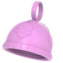 Heat Resistant Silicone Eggs Scrubbers For Hygienic-Pink