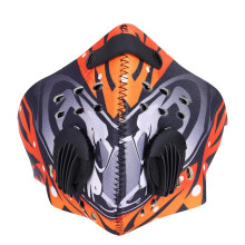 Cycling Dust Mask with Ergonomic Secure Fit, Breathable Diving Fabric, Adjustable Nasal Wing, Wind and Dust Protection (BG1012)