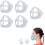 3D Mask Bracket 5PCS Reusable Silicone Inner Support Frame with Breathing Space Design and AntiFog Airflow 1