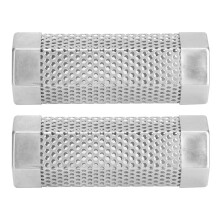 2Pcs 6 Inch Stainless Steel Hexagonal Pellet Smoker Tube for BBQ Cold Smoking, Fits All Grills