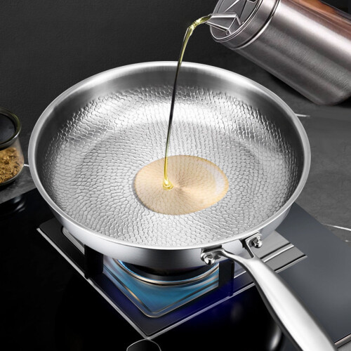 Commercial Titaniums Skillets Professional Cooking Tool-26cm 1