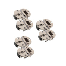 6PCS Self Supporting Folding Table Hinges 180 Degree Soft Close Zinc Alloy Cabinet Hinges Durable