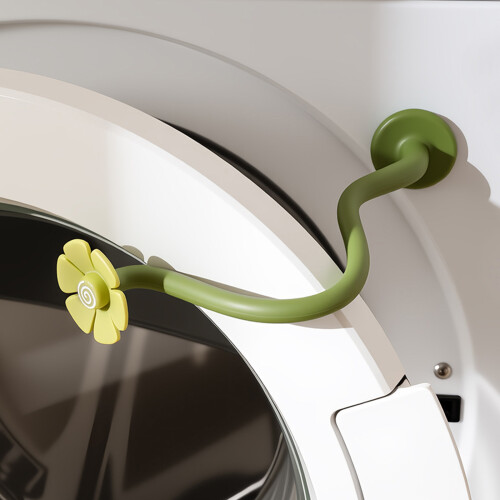 Der verstellbare Türbegrenzer im Blumendesign verhindert-Grün 2