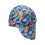Flame Resistant Welding Cap Blue Fish Pattern Cotton Hat Sweat Absorbing Helmet Fit 1