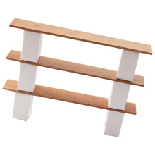 Tiny Wood Cabinet Dollhouses Furniture Bookshelf For Model