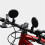 Adjustable Bike Mirrors Rear View Mirrors 2-Pack Black 2