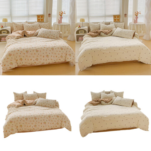 Low Maintenance Laundered Cotton 4 Set-1.8m four piece set Bow 1
