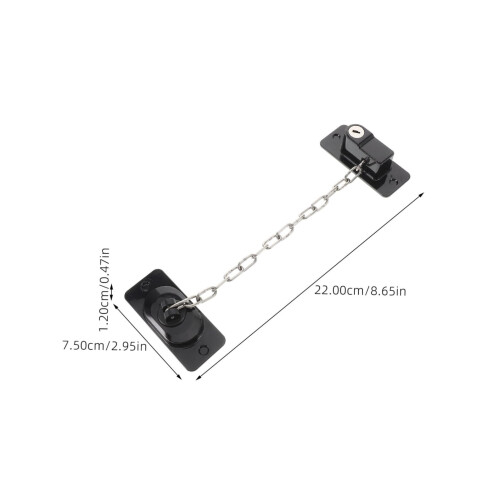 Adjustable No‑Drill Sliding Window Lock Child Safety Lock for Home Security and Ventilation 1