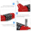 4 Digit Combination Padlock Keyless Security Lock Weather Resistant for Lockers and Cabinets 3